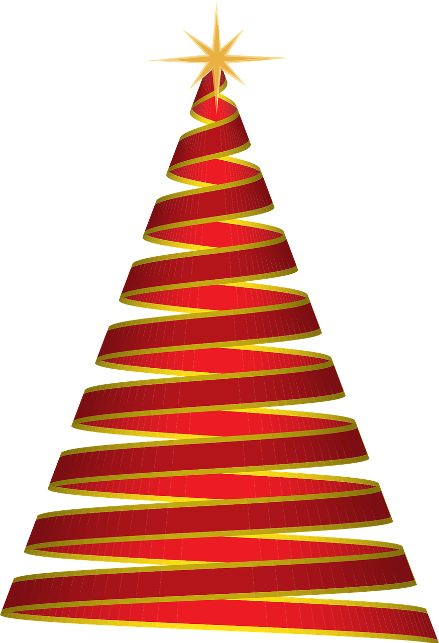 Christmas Tree Ribbon Red Png Image - Want A Christmas That Shouts Jesus Shirt (874x1280)