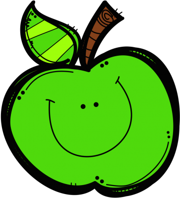 Dip Advice - School Apple Clipart (400x400)