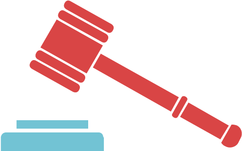 Gavel Clip Art - Transparent Background Gavel Clipart (500x500)