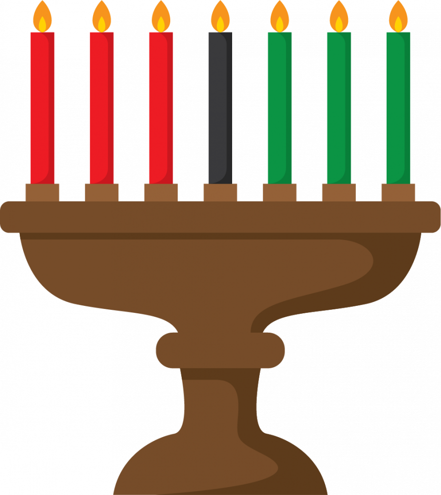 Christmas Trees, Menorahs, Kinaras - Kinara (891x1000)