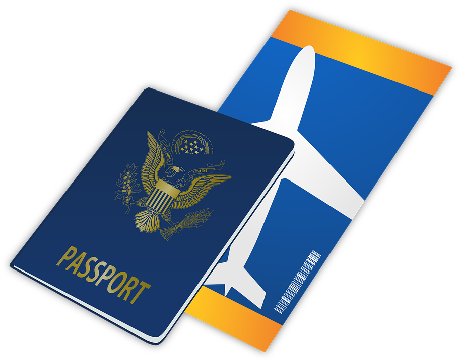 I'd Like A Round Trip Ticket, Please - Passport Png (917x720)