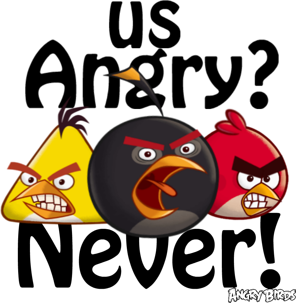Angry Birds T-shirt Print By Angrybird54 - Angry Birds (1000x1000)