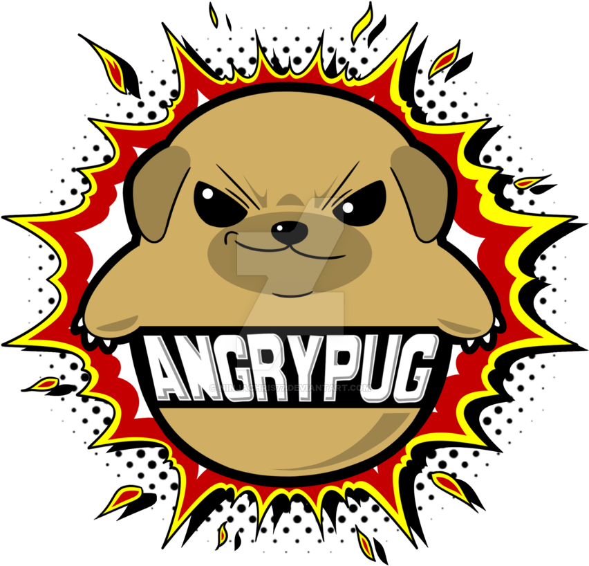 T-shirt Design Pugtato By Ninjachris77 - Best Gift - Angry Pug Hoodie/t-shirt/mug Black/navy/pink/white (900x846)