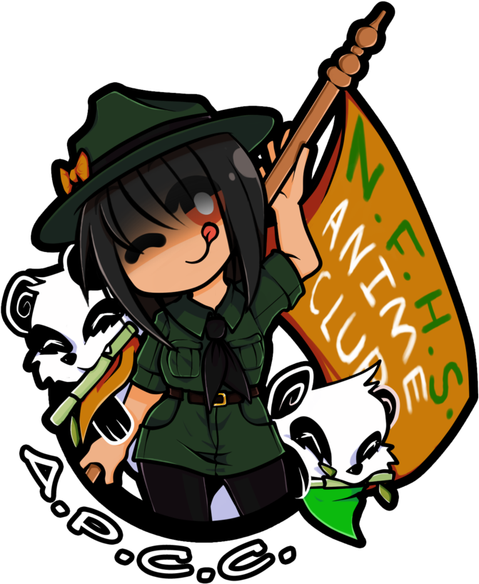 Naaman Forest Anime Club T-shirt Design By Geekykitten64 - Cartoon (888x900)