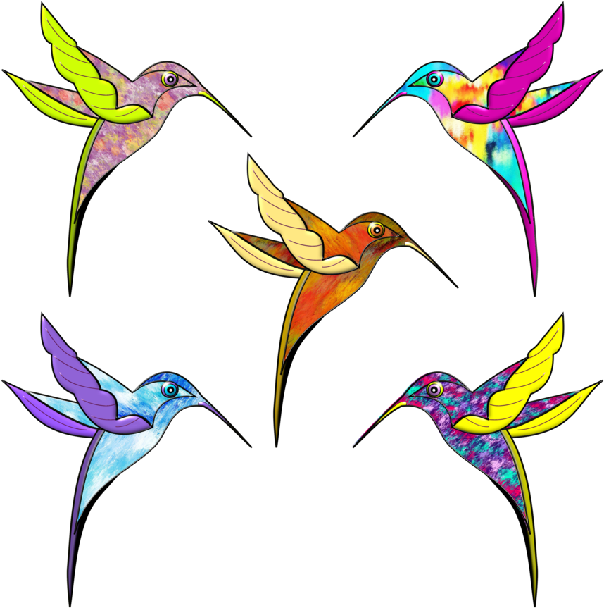 Colibri 02 By Creaciones Jean - Drawing (883x904)