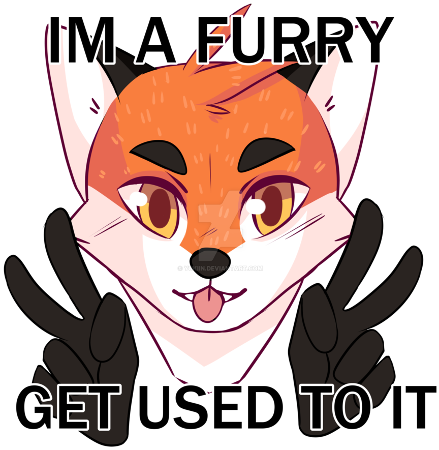 Im A Furry Get Used To It T-shirt By Yukiin - Im A Furry (894x894)