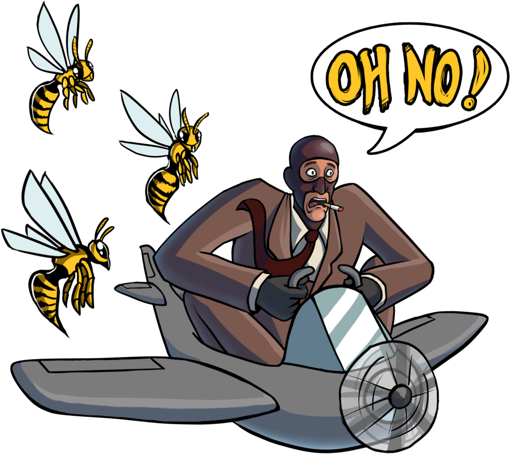 By Vaelkyrie - Tf2 Spy Oh No (1024x934)