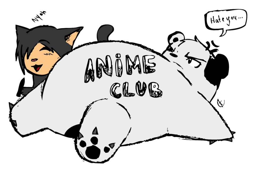 Fhs Anime Club T-shirt Design By Morthmkoturma - Cartoon (900x600)
