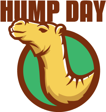 Hump Day Stickers Messages Sticker-1 - Camel (408x408)