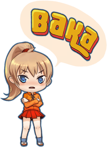 Baka T-shirt - T-shirt (500x500)
