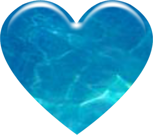 Blue Heart Emoji Pretty Hearts Png Clipart Google Search - Transparent Pretty Heart (500x441)