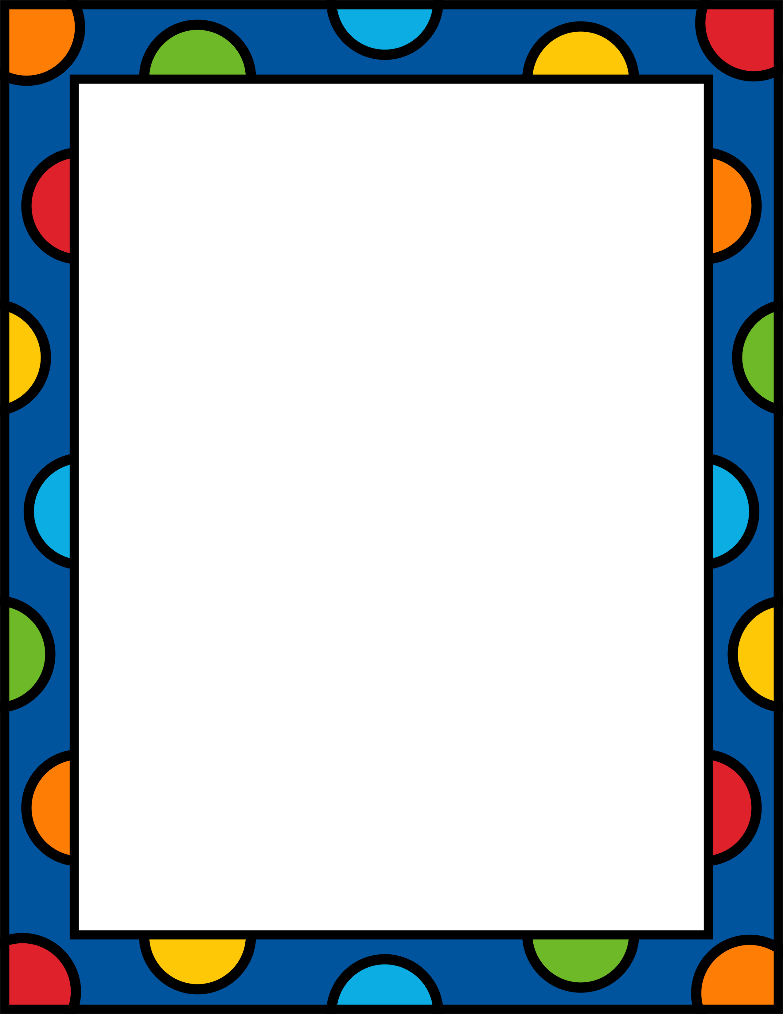 *✿**✿*frame*✿**✿* More - Escolar Marcos Decorativos (2550x3300)