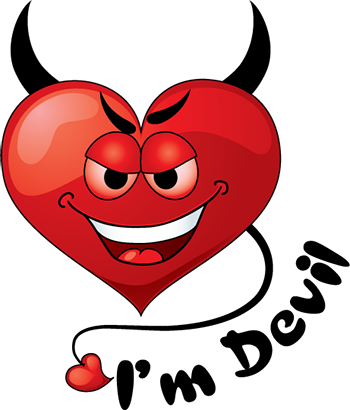 Emotion Heart Sticker - Sticker (350x410)