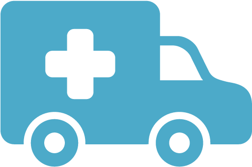 5 Million Inter-hospital Transfers Annually - Ambulancia Vector (512x512)