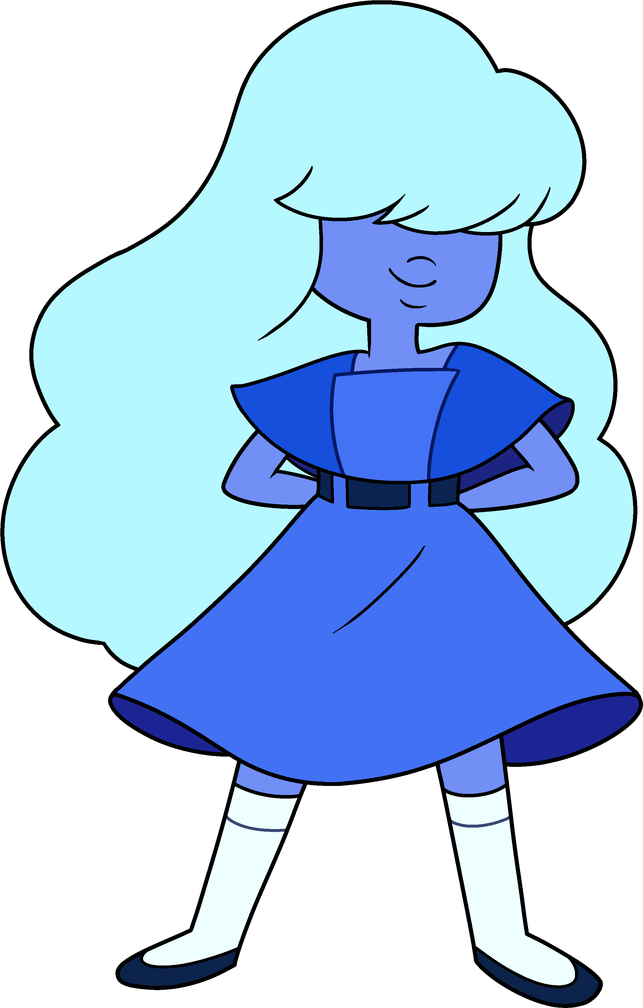 36, May 22, 2016 - Steven Universe Sapphire Baseball (2450x3550)