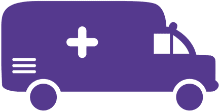 Ambulance Flat Icon Transparent Png - Iconos Equipo De Hospital Vector Individual (512x512)