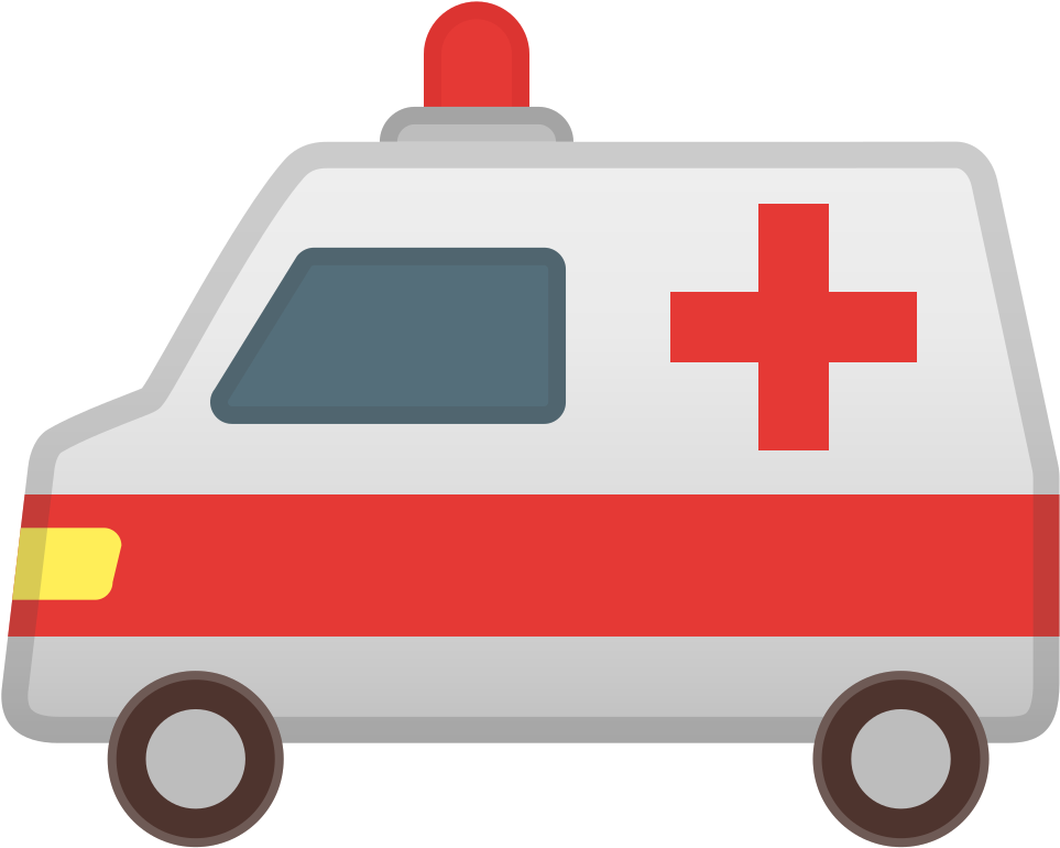 Ambulance Icon - Ambulance Emoji (1024x1024)