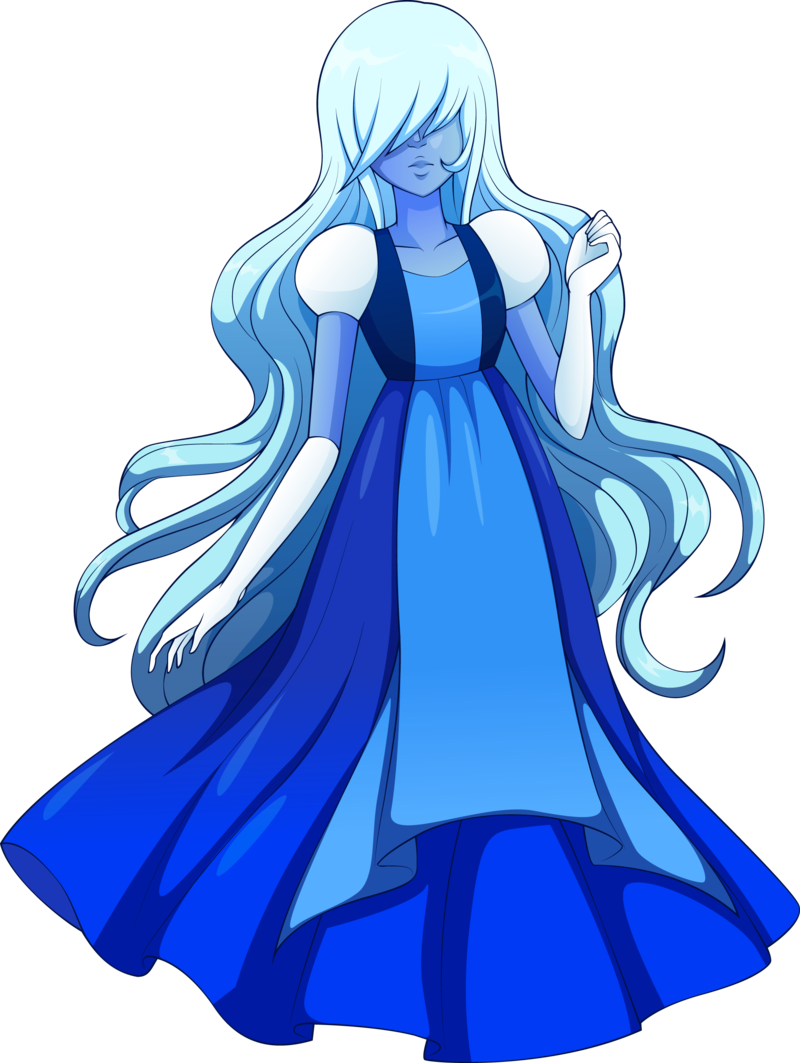 Sapphire And Steven Universe Image - Steven Universe Sapphire (800x1063)