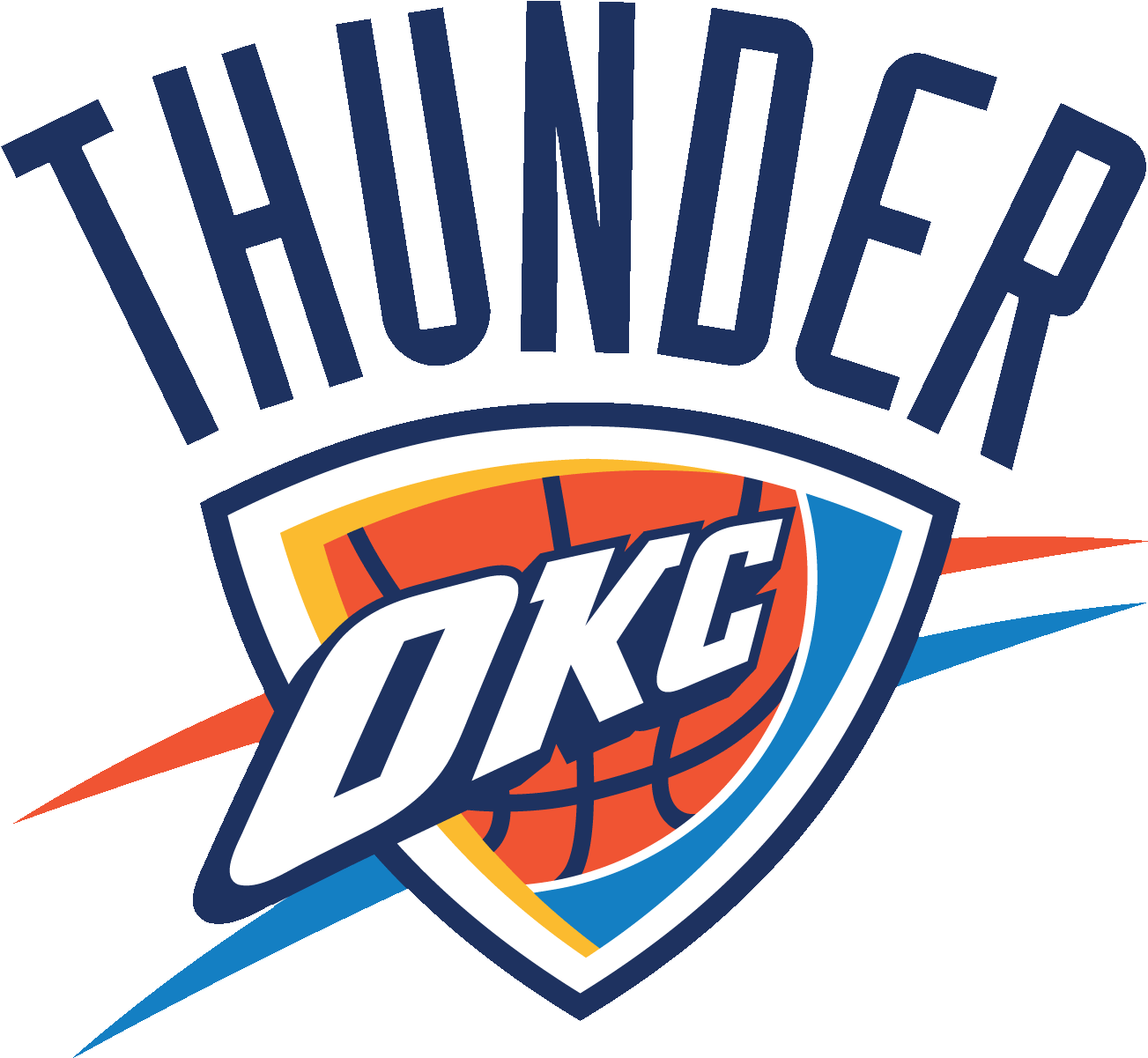 Oklahoma Thunder Clipart - Oklahoma City Thunder Teammate (1397x1294)