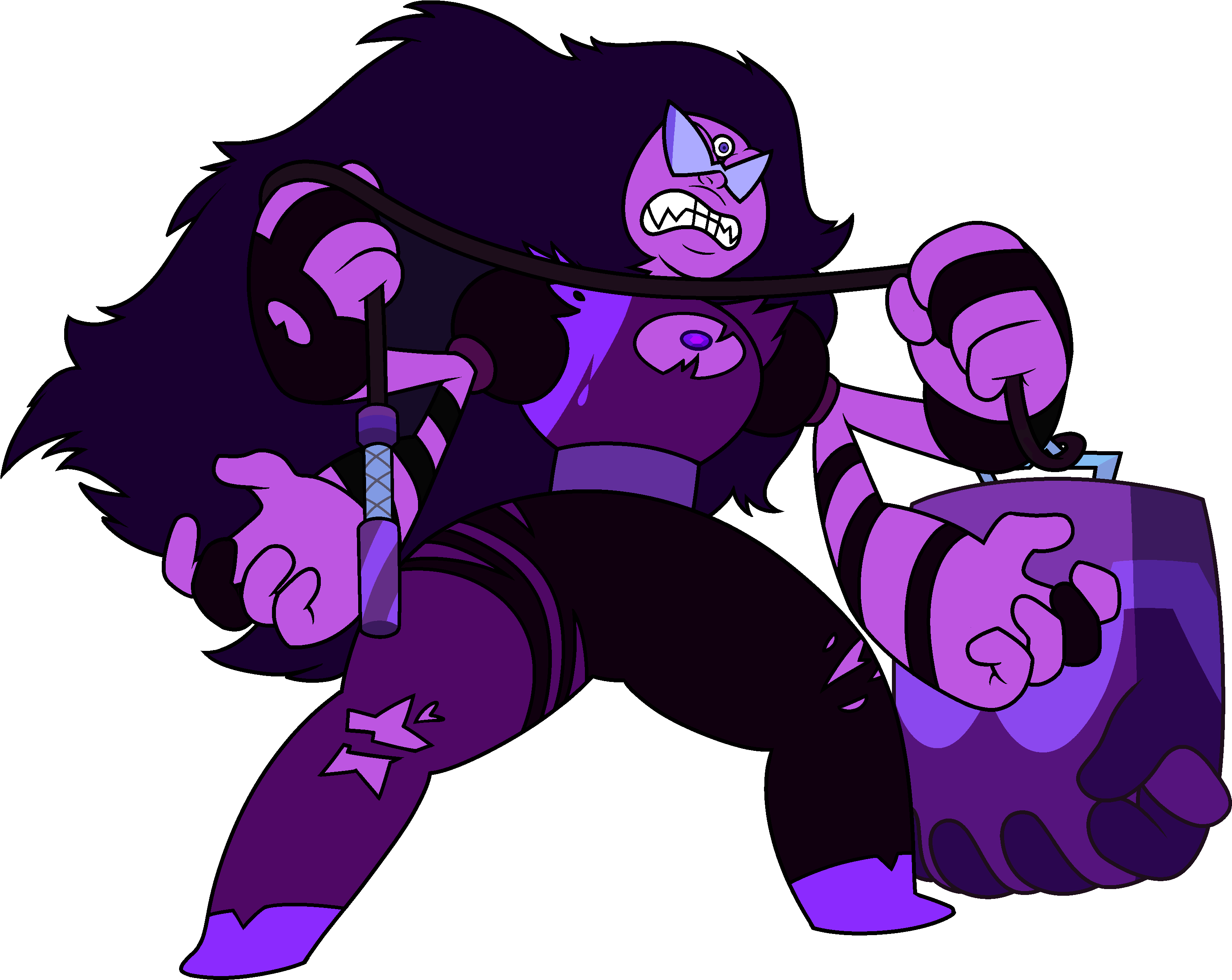 Current - Debut - Steven Universe Sugilite (3350x2650)