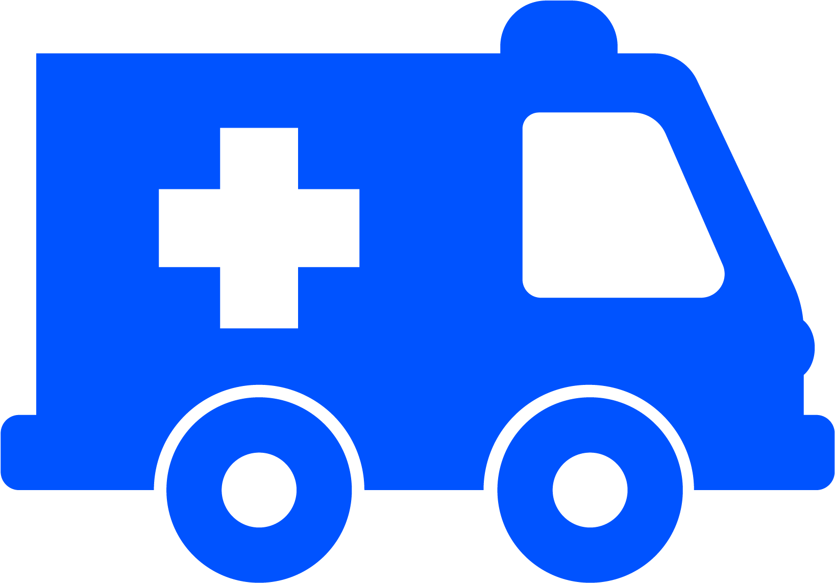 Book An Ambulance Transfer - Vector Graphics (1667x1667)