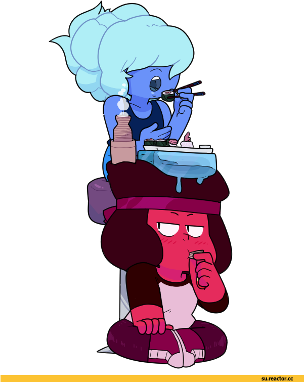 Steven ,su Персонажи - Futa Sapphire Steven Universe (600x814)