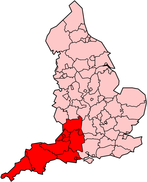 South Western Ambulance Service Nhs Foundation Trust - South Western Ambulance Service Map (640x793)