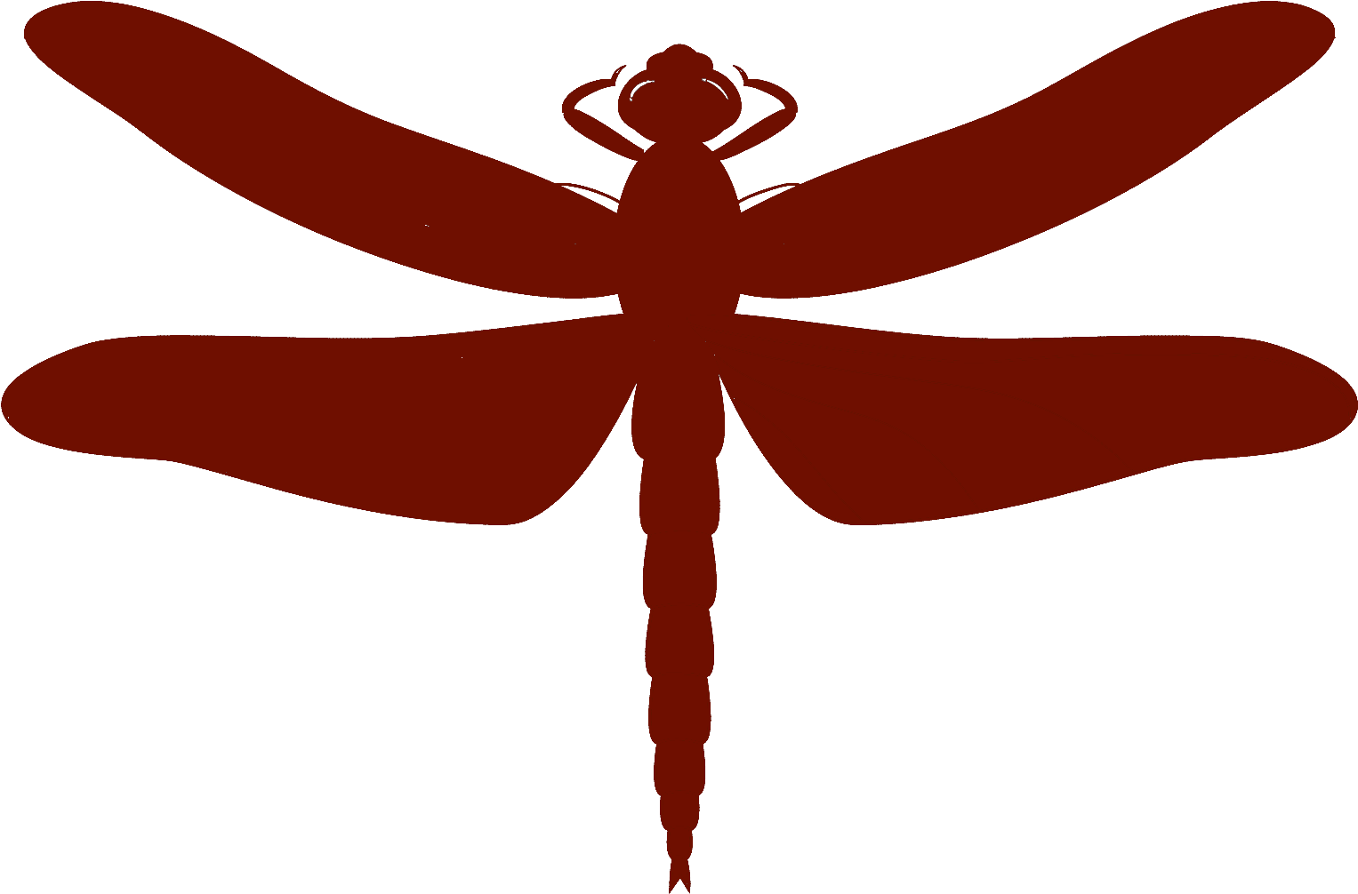 Dragonfly Clipart Scroll - Dragonfly (1612x1227)