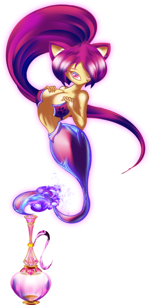 Neka Genie By Sunrise-oasis - Draw A Girl Genie (743x1076)