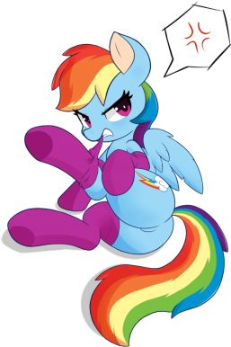 Post 26550 0 90336900 1434777951 Thumb - Rainbow Dash In Socks (359x400)