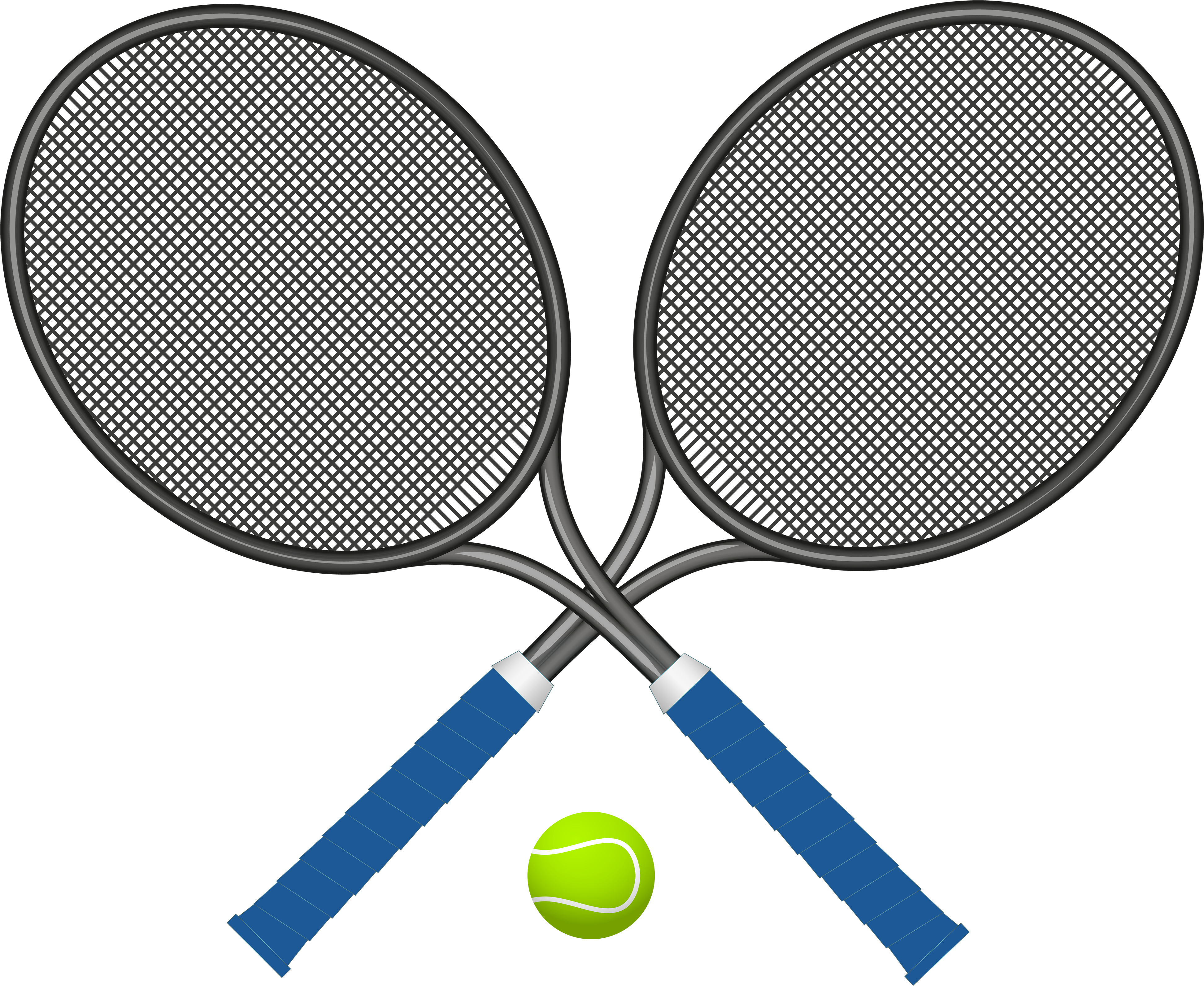 Tennis Images Clip Art 2 Clipartcow - Tennis Rackets Vector (4000x3288)