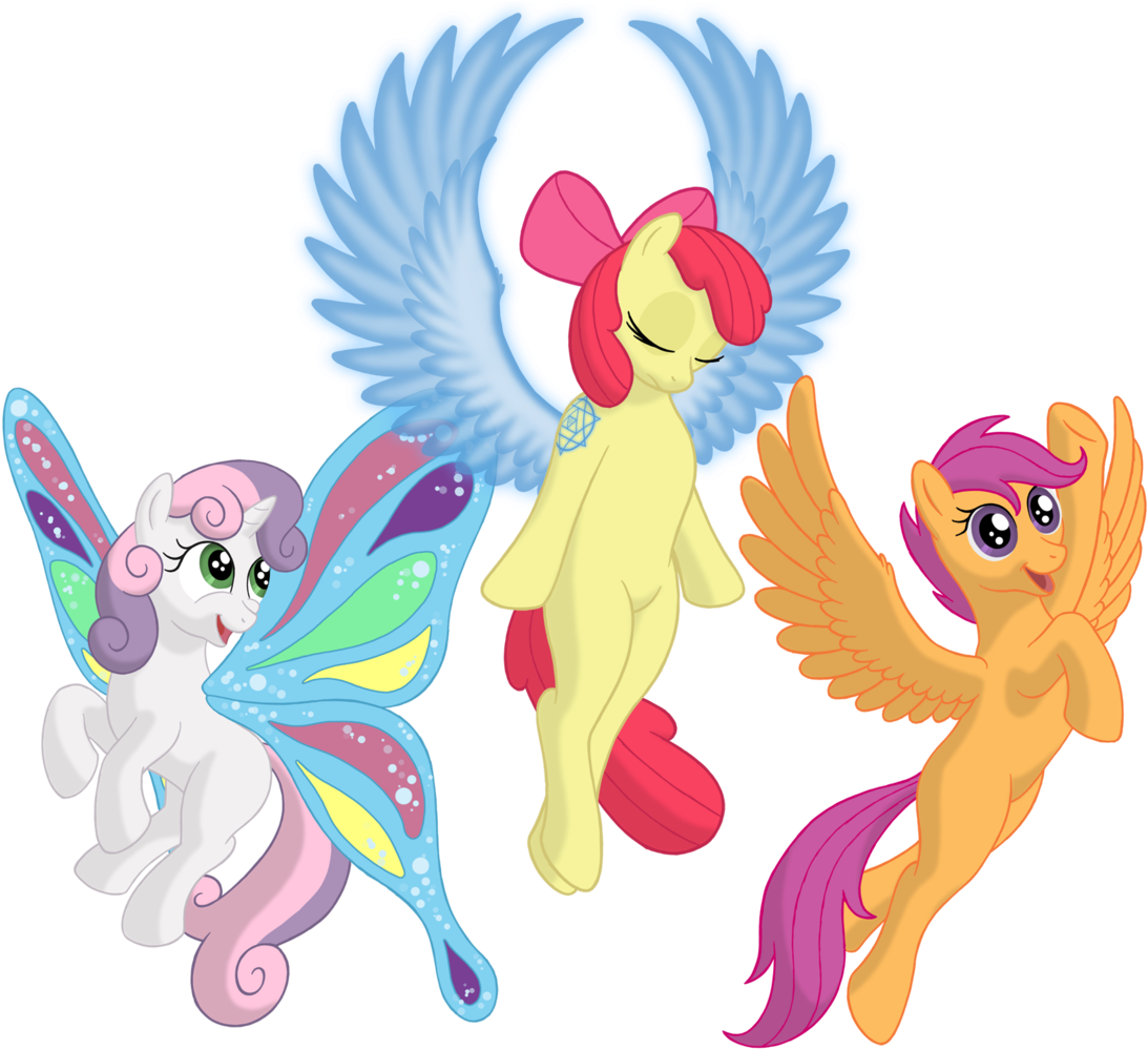 Alicorn, Apple Bloom, Artist - คิว ตี้ มาร์ค ครู เซ เด อ ร์ (1244x1024)