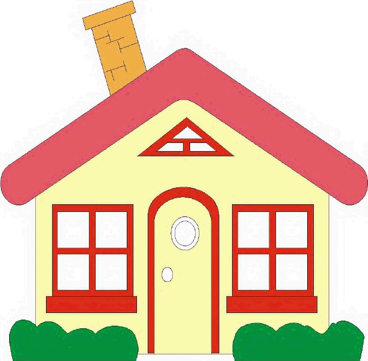 Home - House Clipart (720x707)