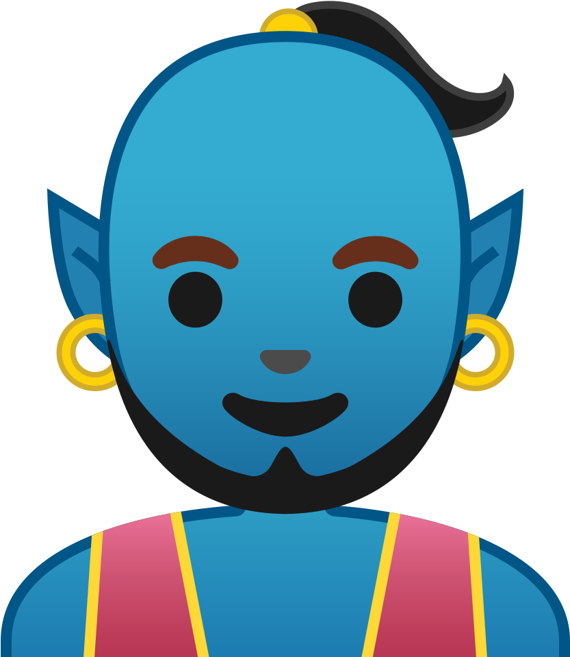 Man Genie Icon - Icon (1024x1024)