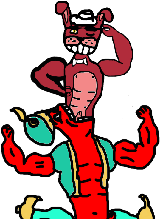 Genie From Cuphead And Awesome Or Unclesam By Homemadeshiter - Cartoon (662x733)