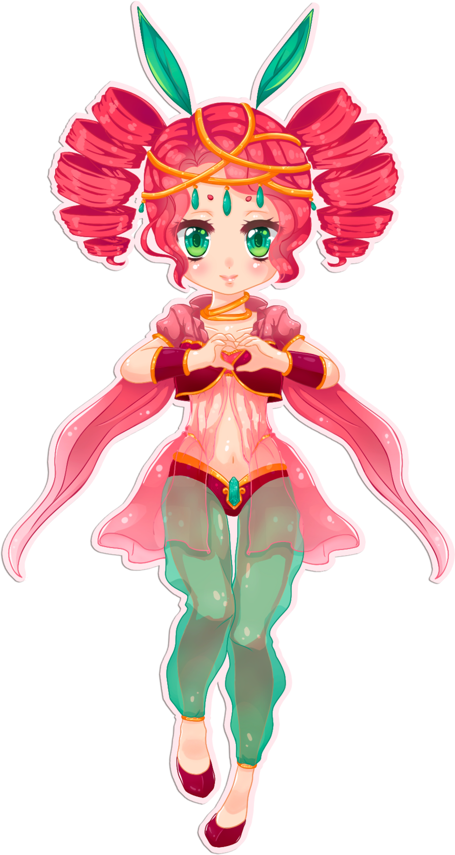 My Little Genie By Zhainy My Little Genie By Zhainy - Genie Anime Girl (1024x1824)