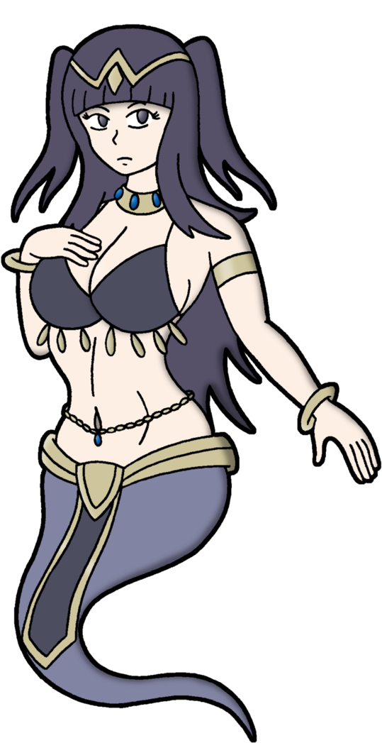 Genie Tharja By Polishedbrain - Cartoon (694x1149)