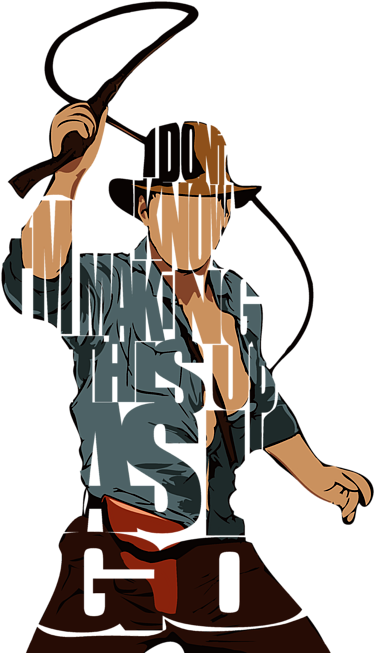 Click And Drag To Re-position The Image, If Desired - Indiana Jones Whip Quotes (511x700)