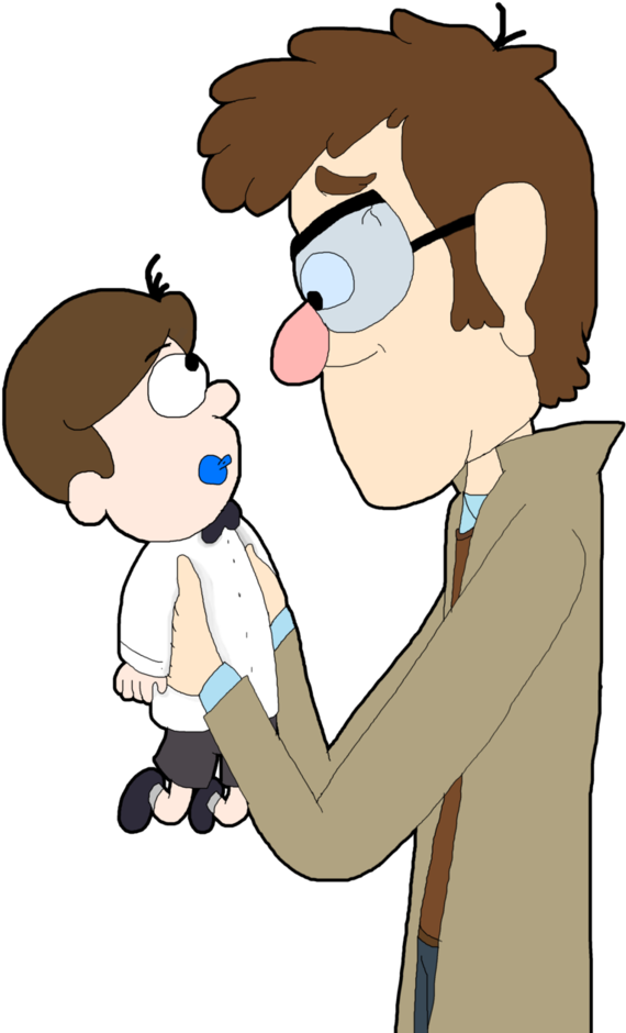 Daddy Ford Pines By Invaderoffandoms - Digital Art (764x1045)