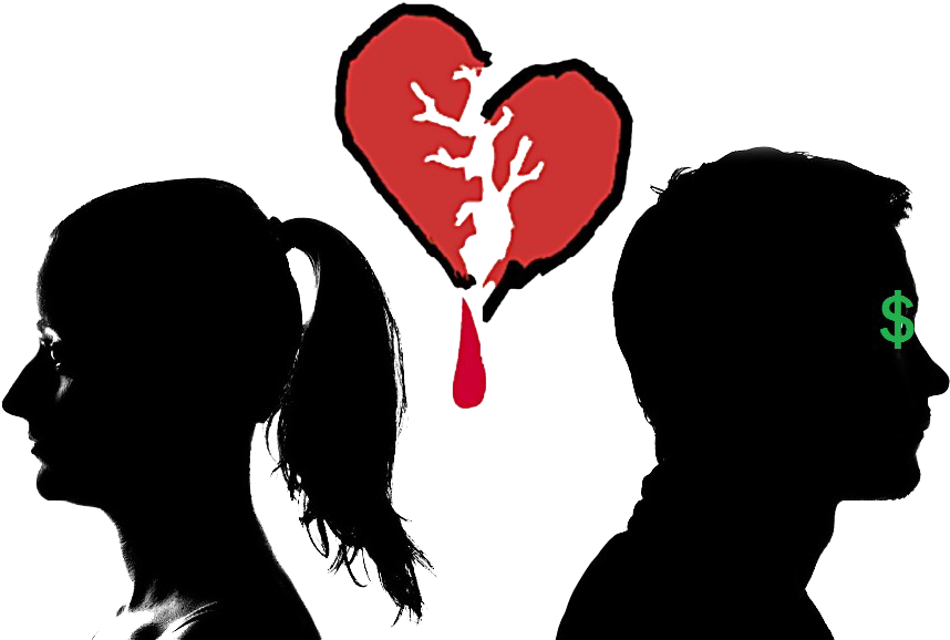 Break Up Png Clipart - Broken Heart (1316x780)