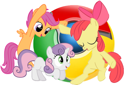 Kraskia 1 0 Cutie Mark Chrome By Ambercatlucky2 - Google Chrome (600x300)