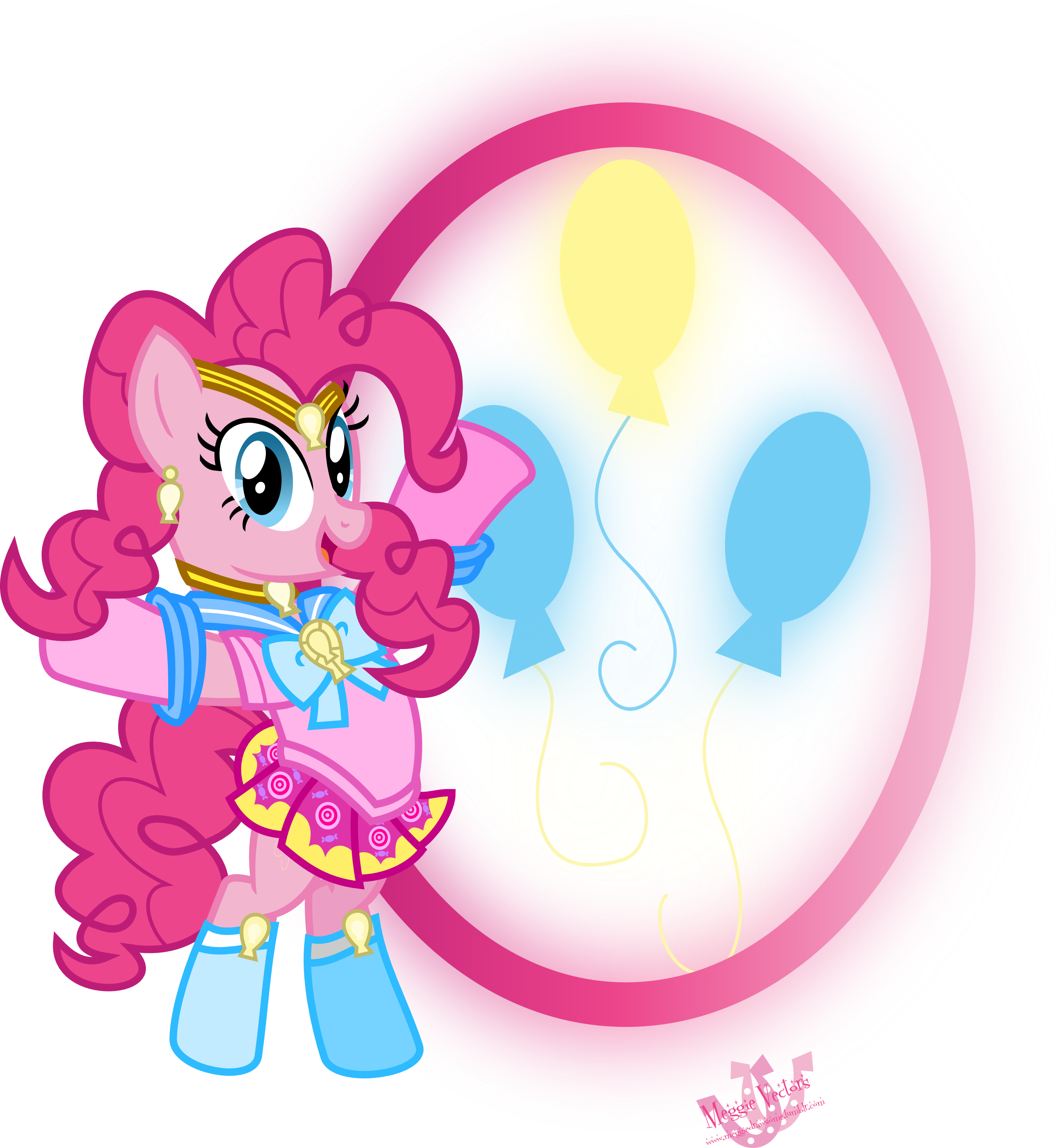 Meganlovesangrybirds [5/6] Sailor Pinkie Pie By Meganlovesangrybirds - Pinkie Pie (2850x3090)