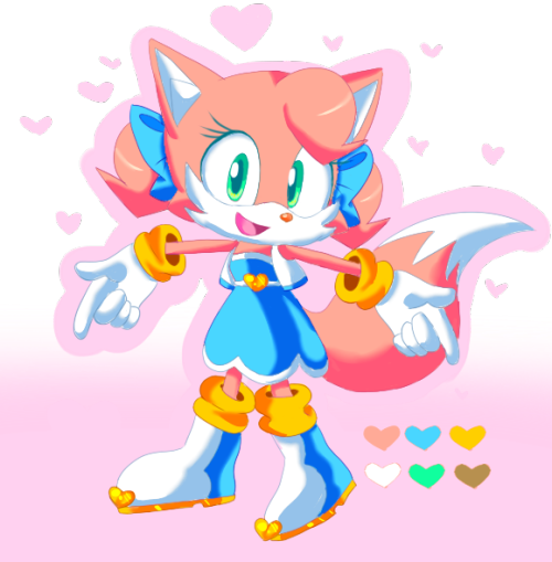 Ribbon The Fox By Ribbzey Her Is Something Neat, This - Cartoon (500x509)