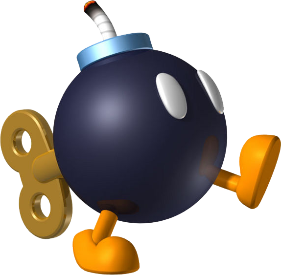 Mario Bros Clipart Mario Bomb - Bob Omb Mario (600x600)