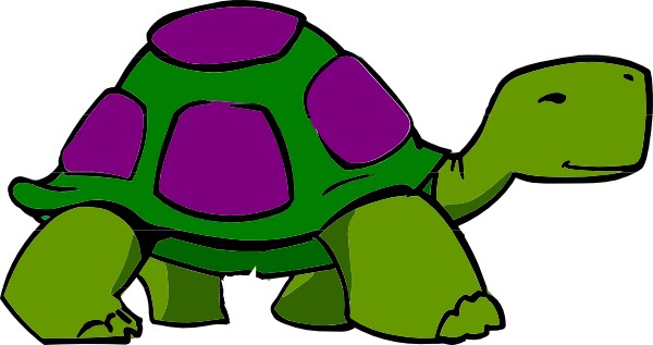 Turtle Clip Art At Clker - Tortoise Clipart (600x317)