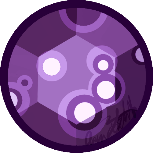 Plum Jasper Gem By Aaron-goforth - Circle (501x502)