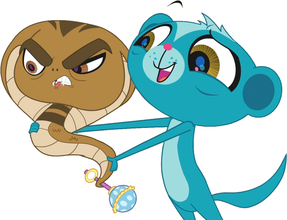 Lps Sunil And Baby Cobra 2 Vector By Varg45 - Littlest Pet Shop Vlad (1024x827)