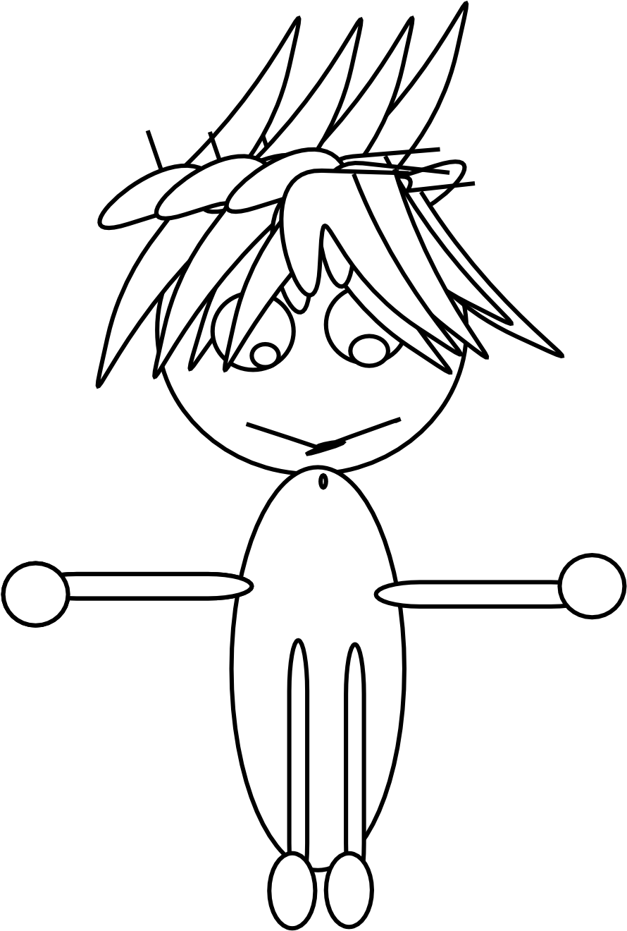 Anime Character Art 59 Black White Line Art 999px 138 - Gumball Machine (999x1413)