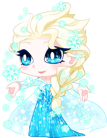 Chibi Frozen - Frozen Cute (478x600)