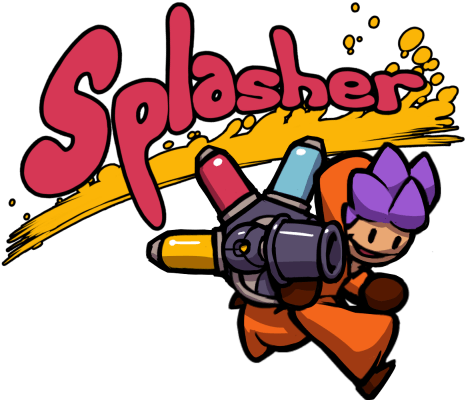 Splasher Indie Platformer Now Available On Playstation - Splasher Indie Platformer Now Available On Playstation (500x400)